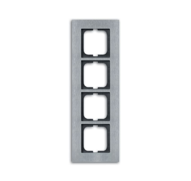Рамка 4-постовая, серия carat, сталь | 1754-0-4257  | 2CKA001754A4257 | ABB — ABB