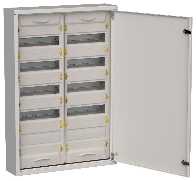 TITAN 5 Корпус металлический ЩРн-120 (2х60) 835х570х140 IP31 сер | TI5-50-N-2X060-31-7035 | IEK — IEK (ИЭК)