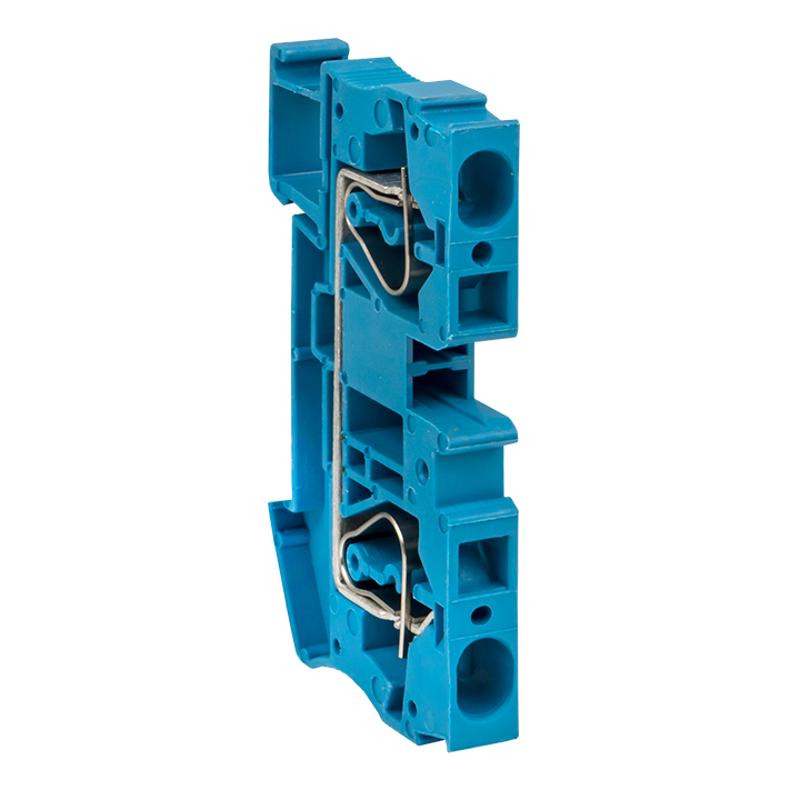 Колодка клеммная пружинная JXB-ST-6 57А синяя EKF PROxima | plc-jxb-st-6-blue | EKF — миниатюра 4