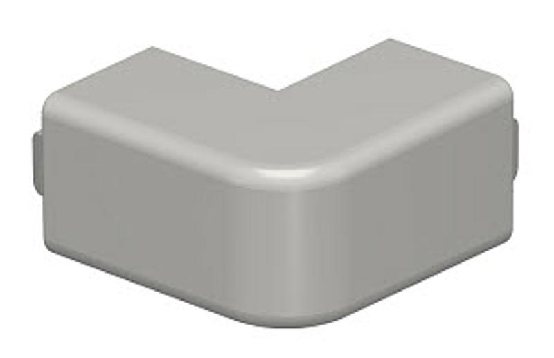 Крышка внешнего угла кабельного канала WDK 20x20 мм (ПВХ,серый) (WDK HA20020GR) | 6158331 | OBO Bettermann — миниатюра 2
