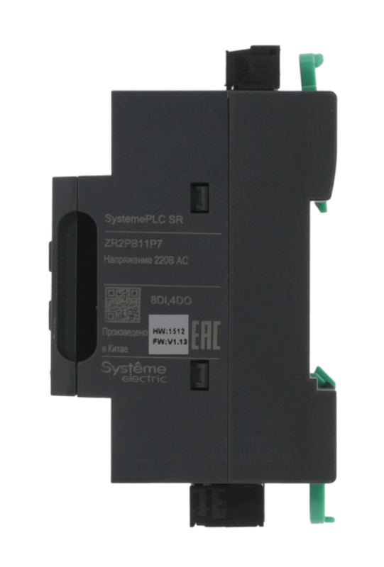 Интеллектуальное реле SR2; 220 VAC; дисплей, 12 IO: 8 DI, 4 DO (реле), 1xRS485, 1xRJ45 | ZR2PB11P7 | SE — миниатюра 4