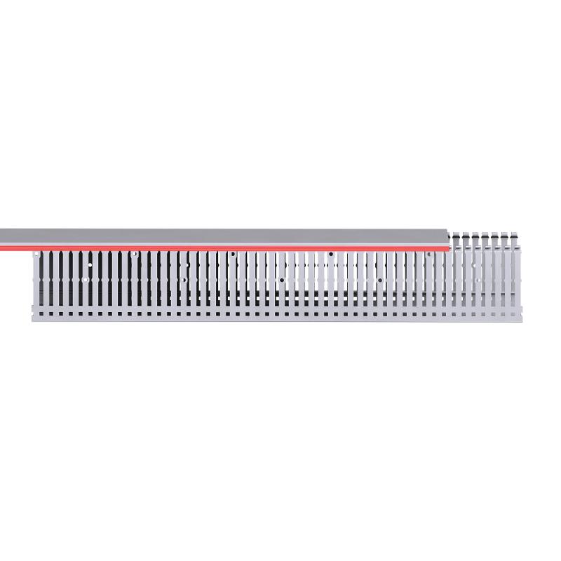 Короб перфорированный, серый RL6 100x80 | 01130RL | DKC — миниатюра 3