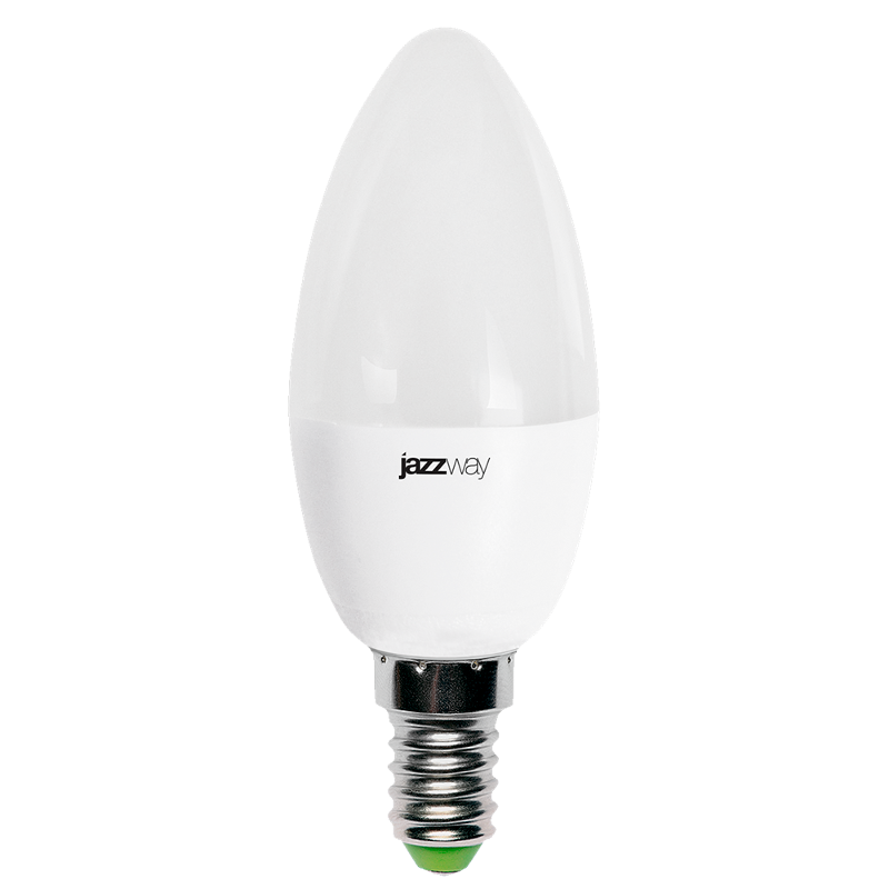 Лампа светодиодная свеча димм PLED- DIM C37 9w 4000K 650 Lm E14 230/50 | .5035867 | JAZZWAY — Jazzway
