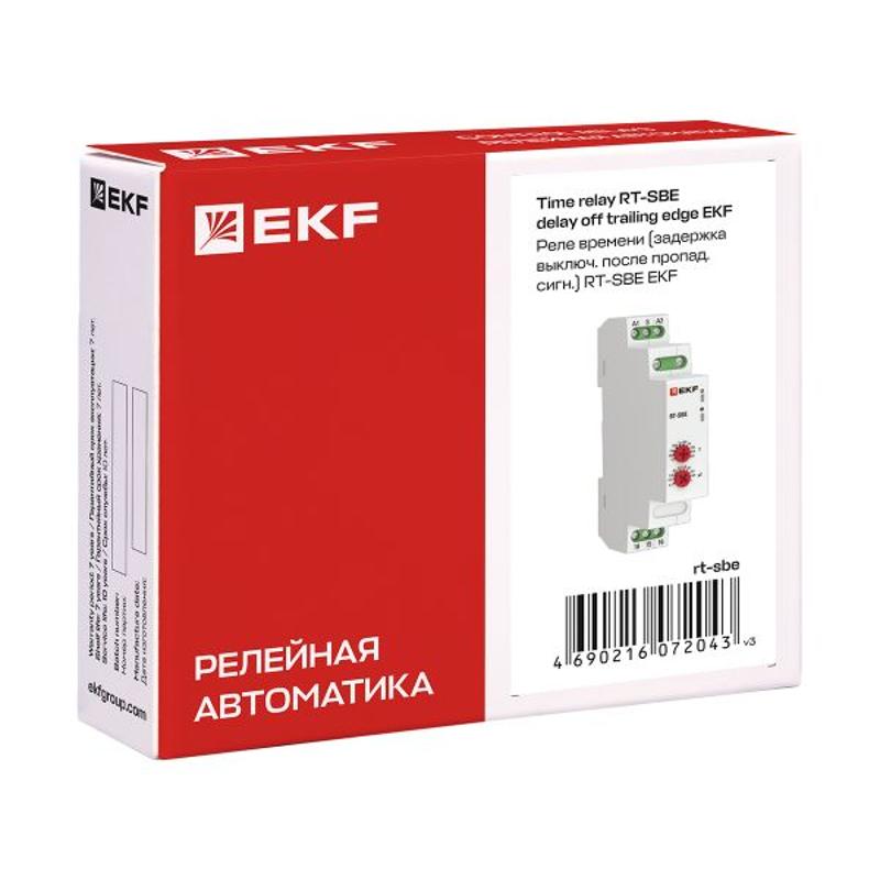 Реле времени (задержка включ. после пропад. сигн.) RT-SBE EKF PROxima | rt-sbe | EKF — миниатюра 9