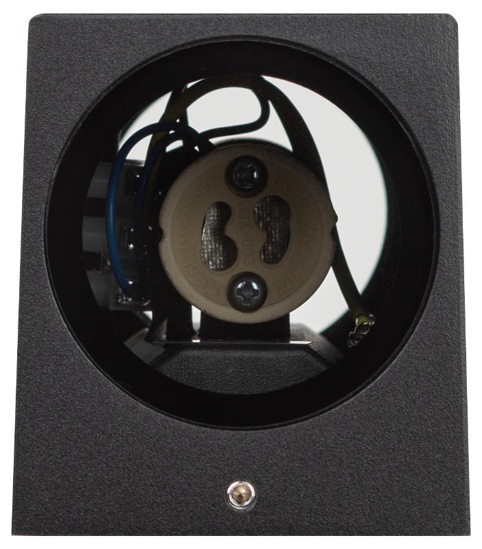 Декоративная подсветка WL38 BK MR16/GU10 черный для интерьера и фасадов зданий — миниатюра 5