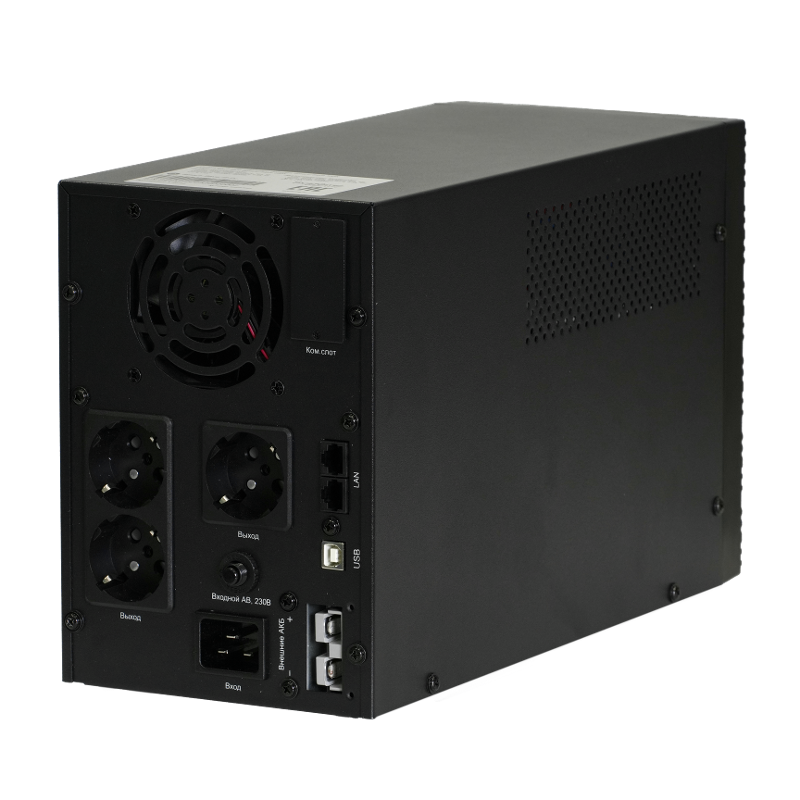 ИБП Smart-Save SMX-Tower Systeme Electric 2000 ВА, 230 В, 1:1, Внешние АКБ 48В, 3хShuko — миниатюра 5