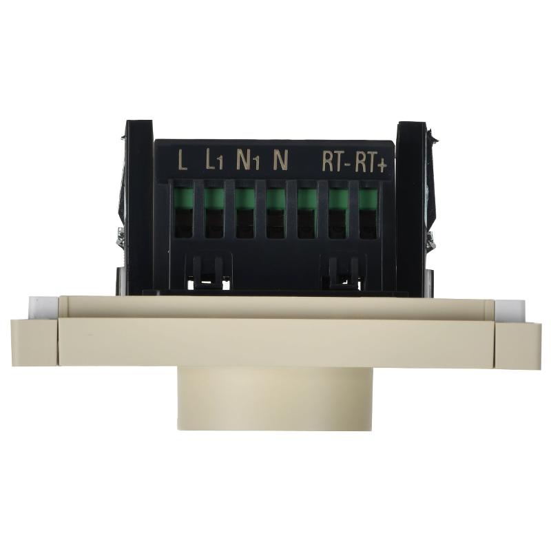 FORTE&PIANO Термостат электронный с индикацией FP452 ваниль | FP-RT11-K10 | IEK — миниатюра 3
