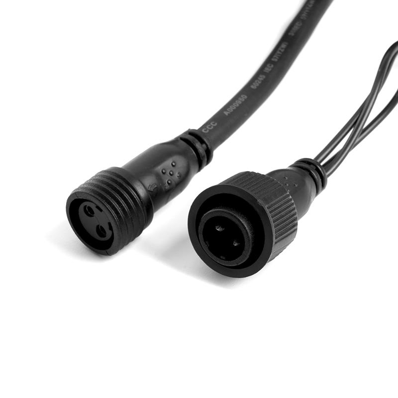 Гирлянда линейная,  200 LED мультиколор 20 м +3м черный шнур, СТАТИЧНАЯ, IP65, CL32 | 48176 | FERON — миниатюра 3