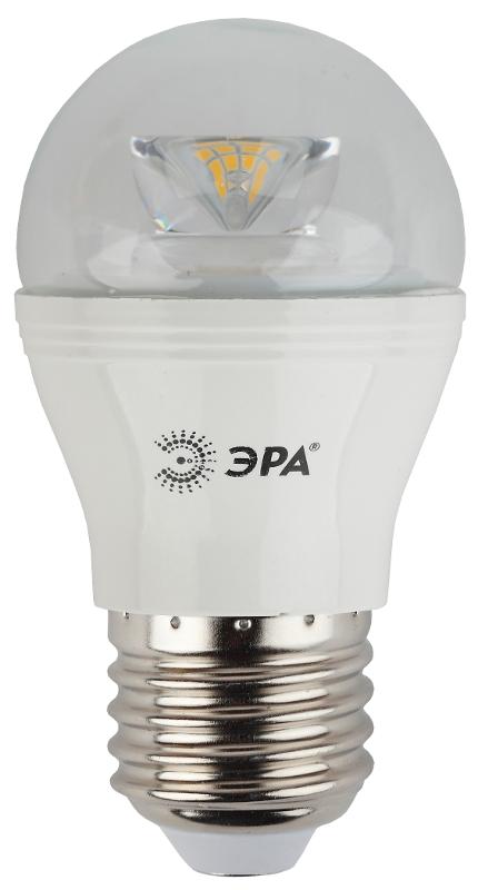 Лампа светодиодная LED  7Вт Е27 4000К СТАНДАРТ smd P45-7w-840-E27-Clear | Б0020553 | ЭРА — миниатюра 3