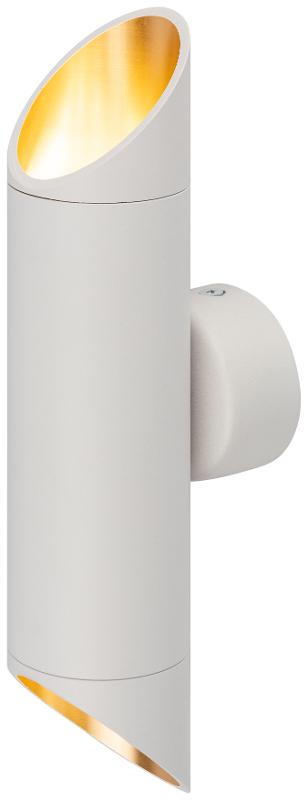 Светильник настенный  WL52 WH/GD 2*GU10 2*12Вт IP20 белый, золото | Б0061200 | ЭРА — миниатюра 3