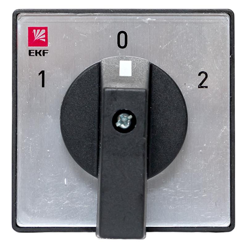 Переключатель кулачковый ПК-1-23 63А 3P "1-0-2" EKF PROxima | pk-1-23-63 | EKF — миниатюра 2
