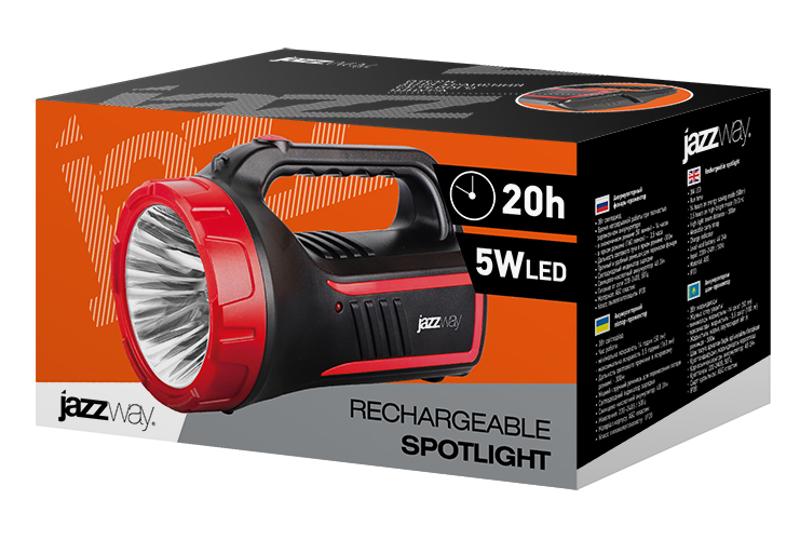 Фонарь прожекторный  Accu6-L5W | 5014893 | JAZZway — миниатюра 2