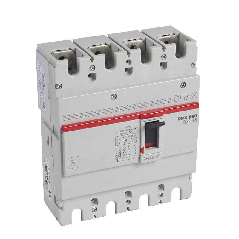 DRX250 термомагнитный 125A 4П 18KA | 027106 | Legrand — Legrand