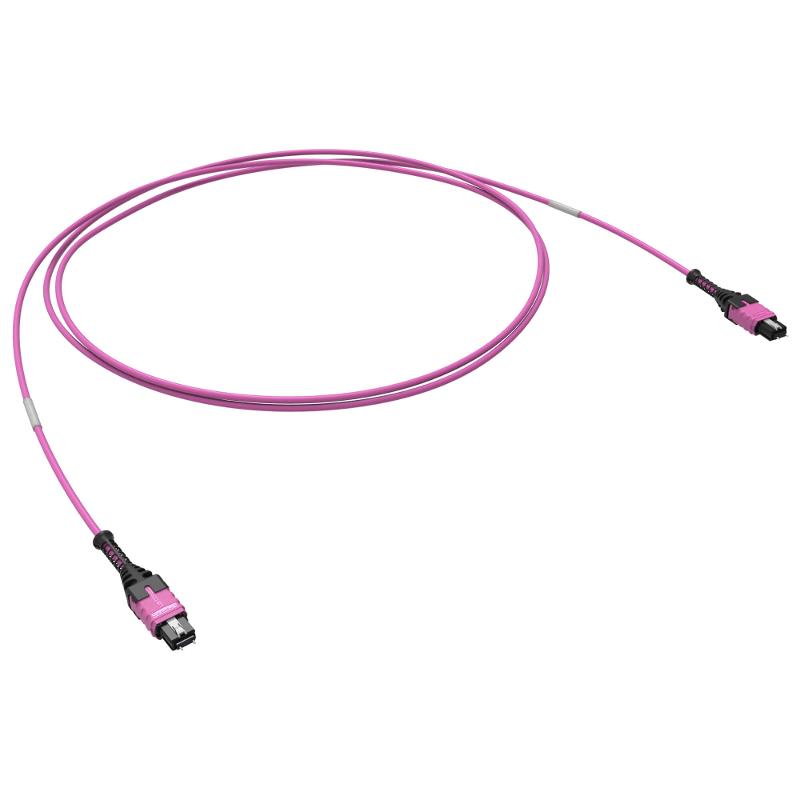 Оптическая соединительная сборка 12ОВ 50/125 OM4, 1xMTP PRO(12)/1xMTP PRO(12), 10м | RNTMM12410 | DKC — DKC (ДКС)
