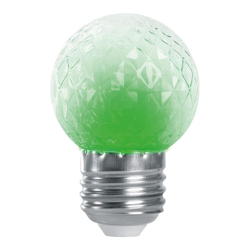 Лампа-строб, (1W) 230V E27 зеленый G45 , LB-377 | 38209 | FERON — миниатюра 2