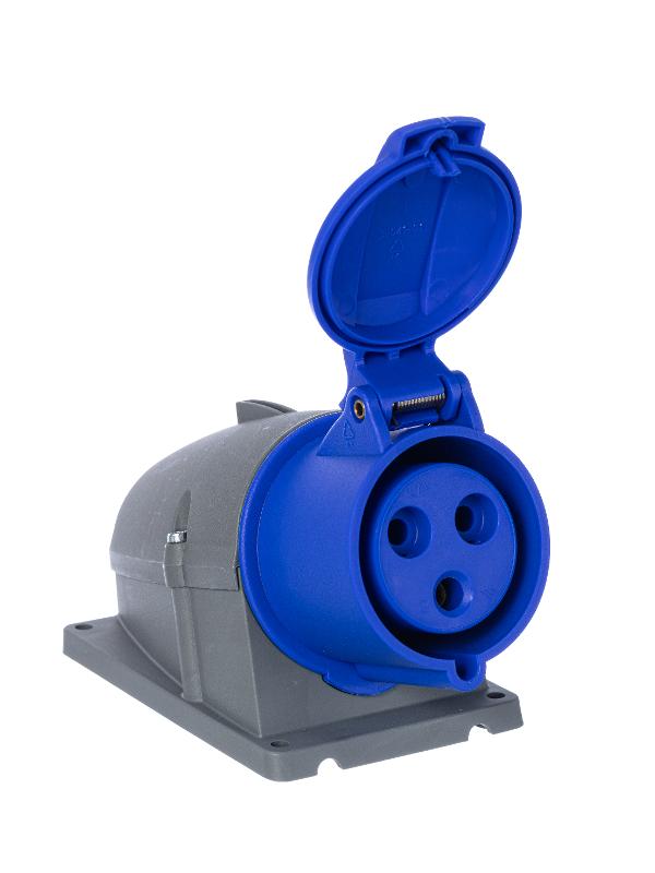 Розетка для монтажа на ПОВЕРХНОСТЬ 32A. 2P+E. IP44 232 RS6 | 2CMA193122R1000 | ABB — ABB