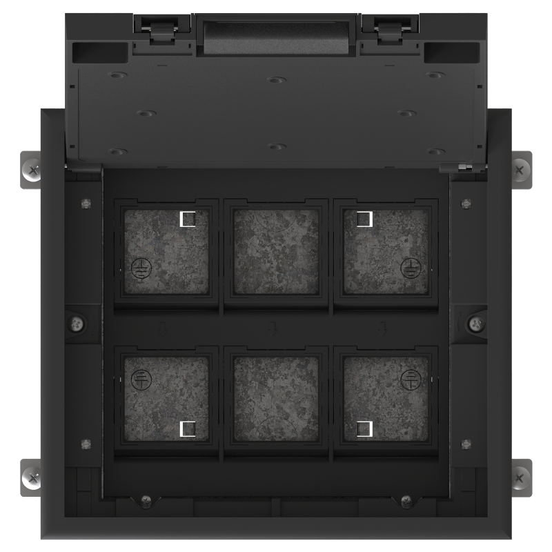 MultiDesk Люк на 12 модулей IP40 для бетонных полов с монтажной коробкой, тип MDK10 | MDK10212 | SE — миниатюра 4