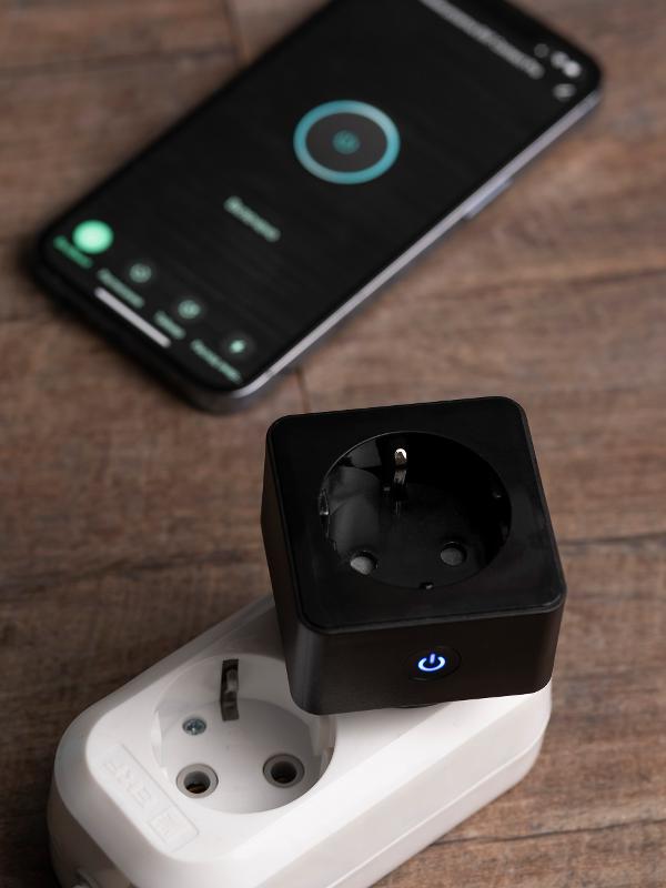 Розетка умная Wi-Fi PRO черн. HomeConnect | RCS-2-WF | EKF — миниатюра 5
