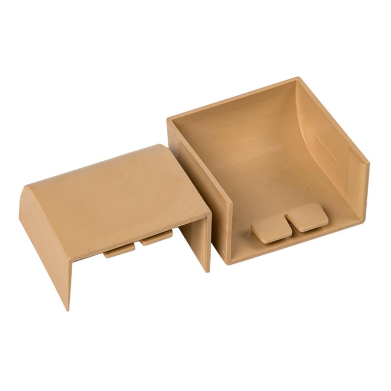 Заглушка (40х25) (4 шт) Plast EKF PROxima   под светлое дерево  |  ecl-40-25x4 |  EKF  — миниатюра 5