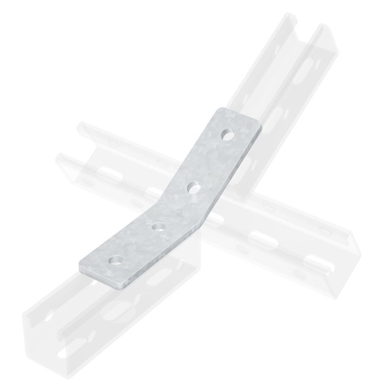 Уголок крепежный двойной 30?, INOX 304 | IBMC1023C | DKC — DKC (ДКС)