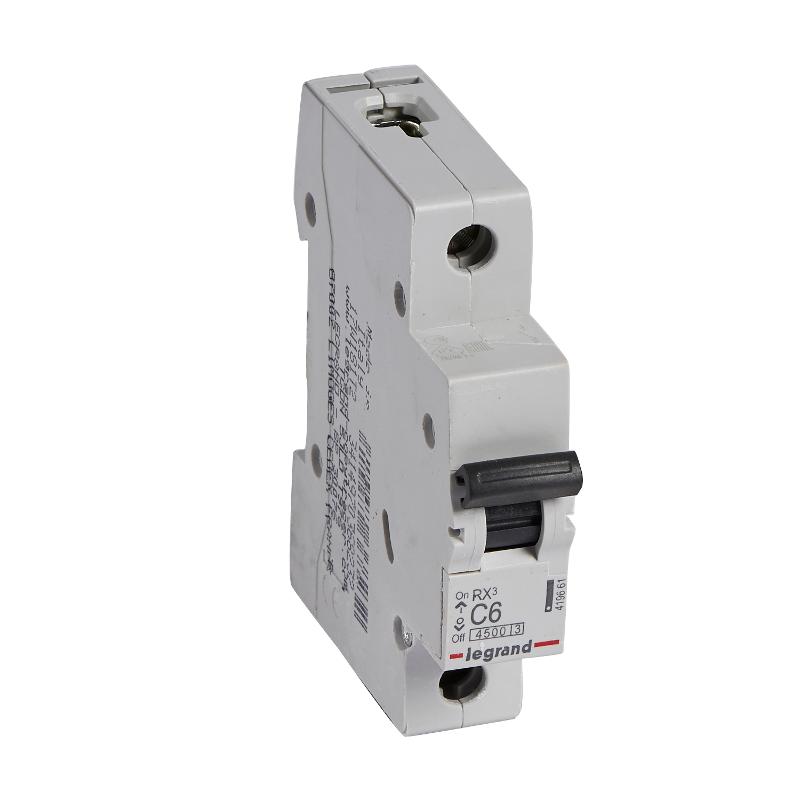 Выключатель автоматический  однополюсный RX3 4500 6А C 4,5кА | 419661 | Legrand — Legrand