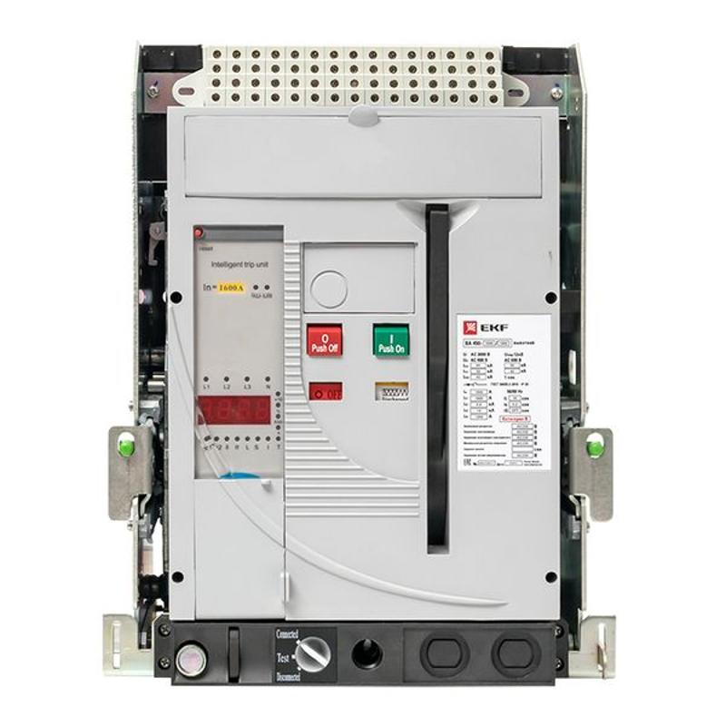 Выключатель автоматический ВА-450 1600/1600А 3P 55кА выкатной EKF | mccb450-1600-1600v | EKF — миниатюра 7