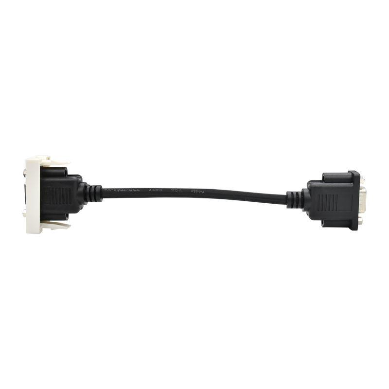 PRIMER РКМ-10-20-П Розетка VGA M/M (1 мод.) бел. | PR-KK40D-RV-0-1-K01 | IEK — миниатюра 4