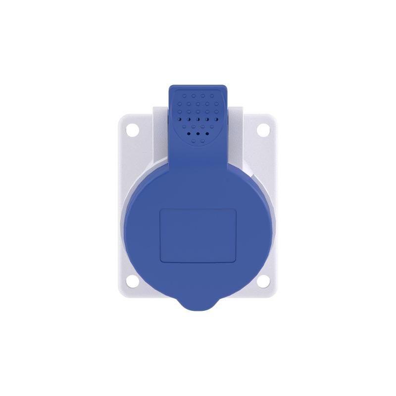 Розетка скрытой установки с наклоном  IP44 32А 2P+E 230В | DIS4133263 | DKC — миниатюра 3