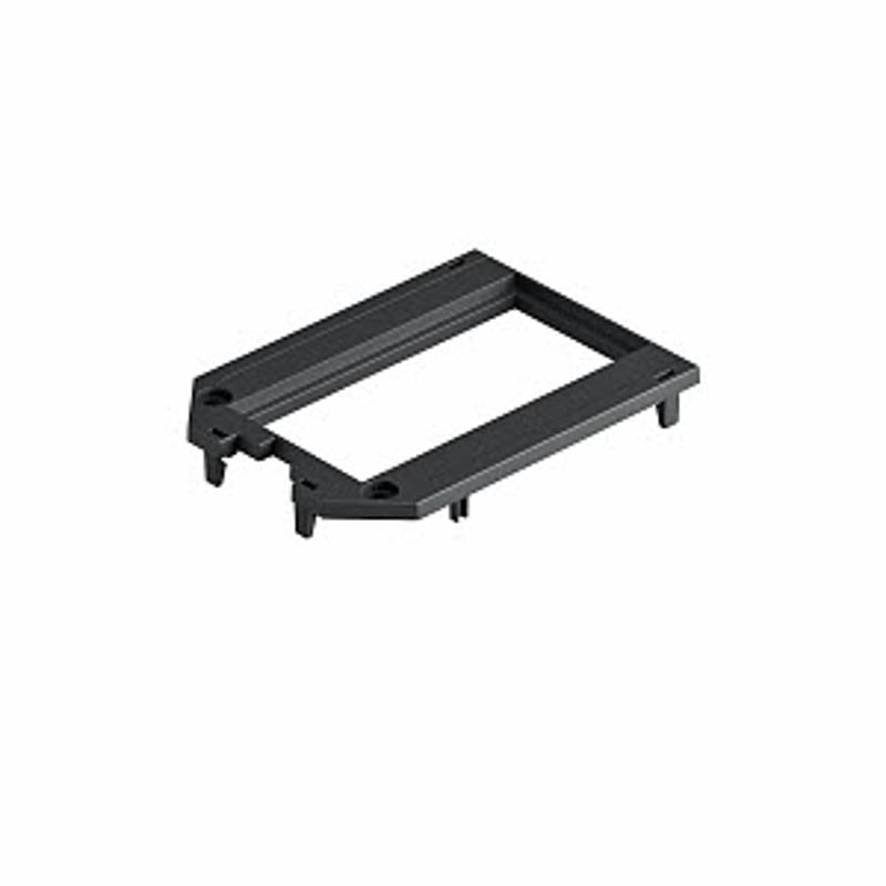 Накладка монтажной коробки UT3/4 для 2xModul45 104x76 мм (полиамид,черный) (UT34 P2) | 7408773 | OBO Bettermann — миниатюра 2