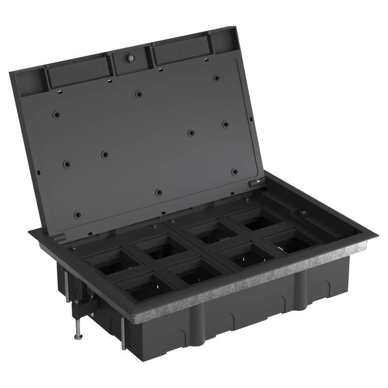 MultiDesk Люк на 16 модулей IP40 для фальшпола с монтажной коробкой, тип MDK10 | MDK10116 | SE — миниатюра 9