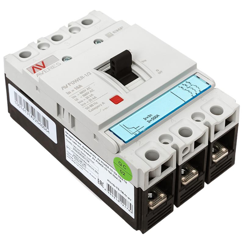 Выключатель автоматический AV POWER-1/3 16А 35kA TR | mccb-13-16-TR-av | EKF — миниатюра 5