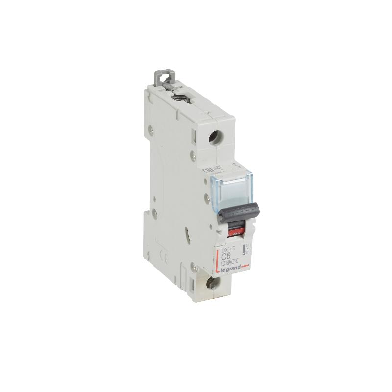 Выключатель автоматический  однополюсный DX3-E 6000 6А C 6кА | 407260 | Legrand — Legrand
