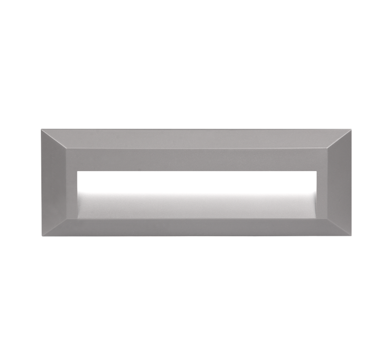 Светильник светодиодный архитектурный ДВУ PST/W S230080 3w 4000K GREY IP65 фасадный | 5005594 | Jazzway — миниатюра 3
