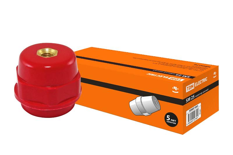 Изолятор SM25 силовой Н25хD27хМ6мм  | SQ0807-0001 | TDM — TDM ELECTRIC