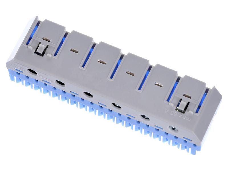 Клеммник самозажимной N20x4+6x25мм ZK206B|1SPE007715F9707| ABB — миниатюра 2