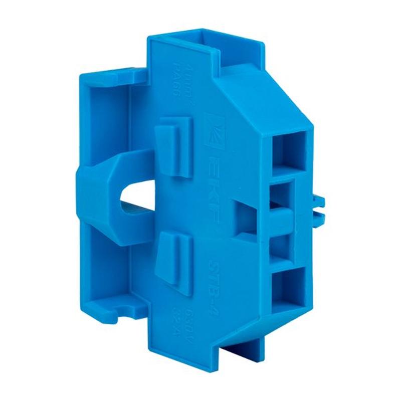 Миниклемма STB-4 32A (50 шт) синяя PROxima | stb-m-4-blue-r | EKF — EKF