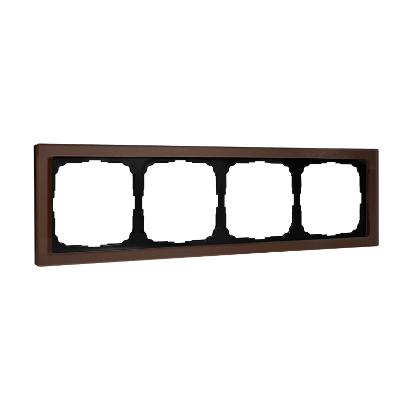 ArtGalery Pure Мокко Рамка 4-постовая , органическое стекло | GAL320604 | SE — Systeme Electric