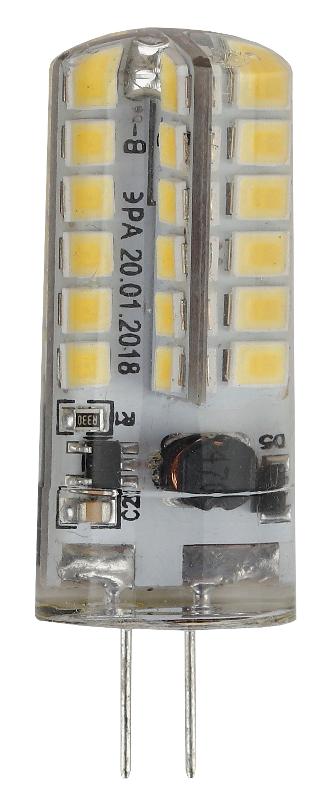 Лампа светодиодная  JC-3,5W-12V-827-G4 (диод, капсула, 3,5Вт, тепл, G4) | Б0033195 | ЭРА — миниатюра 5