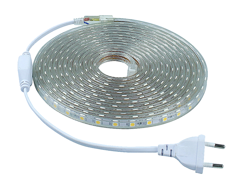 Лента светодиодная LED MVS-2835/60-IP68-220V-   W -1m (белый свет) | 5004252 | Jazzway — миниатюра 2