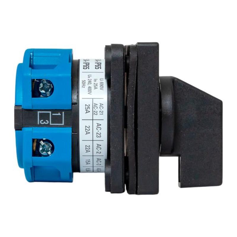 Переключатель кулачковый ПК-1-12 25А 2P «0-1» IP65 | pk-1-12-25-65 | EKF — миниатюра 3