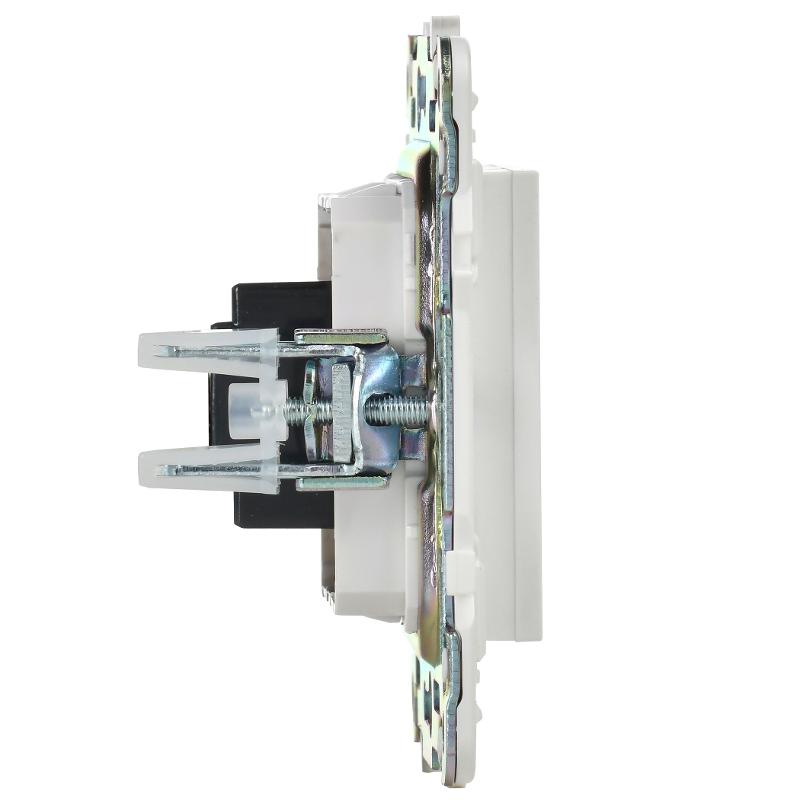 SKANDY Розетка HDMI SK-H01W арктический белый | SK-H10-K01 | IEK — миниатюра 4