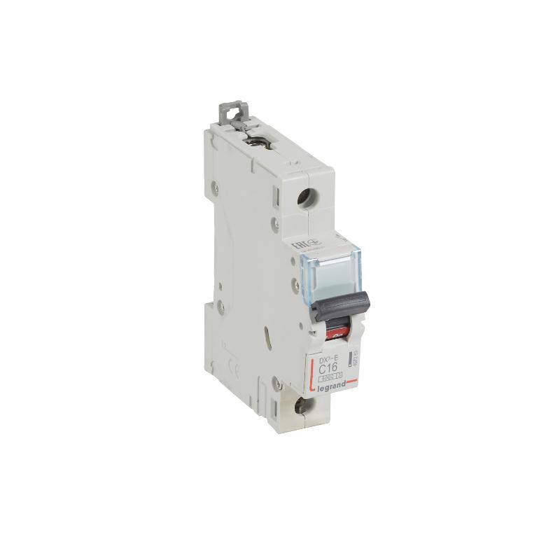 Выключатель автоматический  однополюсный DX3-E 6000 16А C 6кА | 407263 | Legrand — Legrand