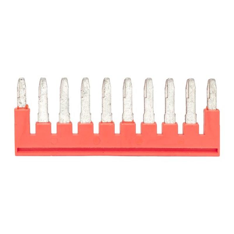 Перемычка втычная для JXB-ST-push-in 4 10PIN (10 шт.)  PROxima| plc-per-st-10PIN-4 | EKF — миниатюра 9