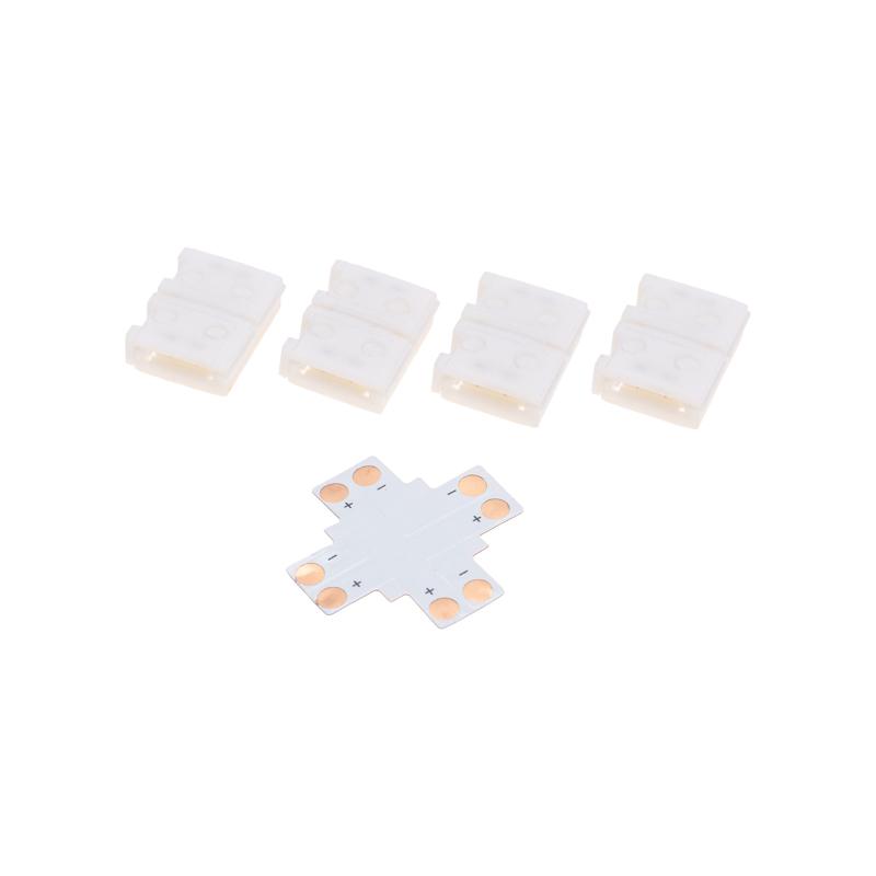 Коннектор Х-образный для светодиодной ленты SMD 8мм | 148-121 | REXANT — фото 1 | Sento