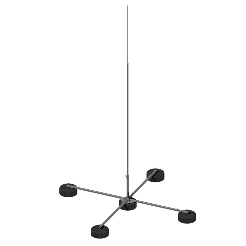 Мачта молниеприемная стальная оцинкованная L=8м | lp-stl8000 | EKF — фото 1 | Sento