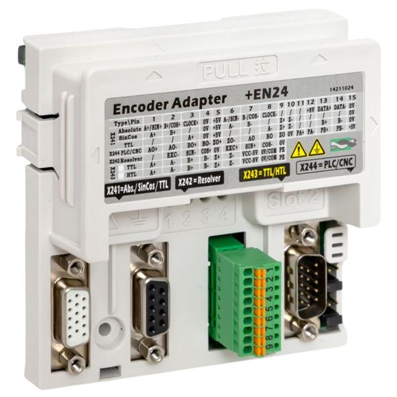 Карта расширения для подключения энкодера Absolute/SinCos/TTL/HTL/Resolver для преобразователя частоты PRO-Drive PD-500  | PD-500-ACC-EN24 | EKF — EKF