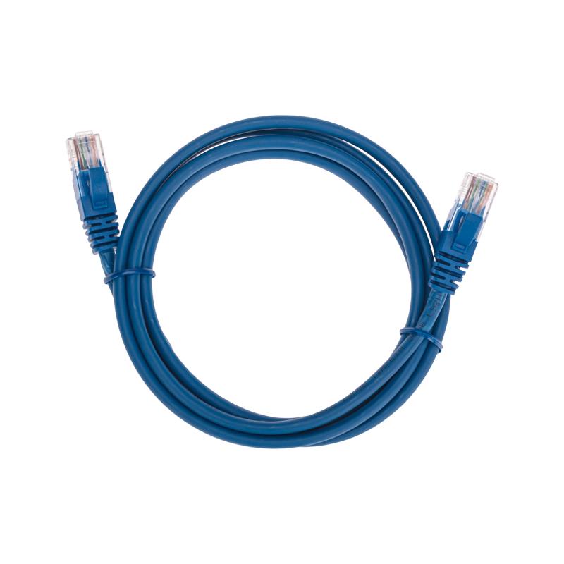 Патч-корд U/UTP, CAT 5e, RJ45-RJ45, 26AWG, LSZH, синий, 1,5м REXANT | 02-0104-105 | REXANT — REXANT