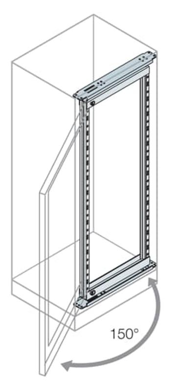 Рама 19 дюймов поворотная, 40HE 2000x600мм | EG2001K | ABB — ABB