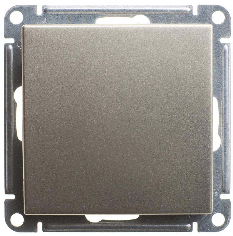 W59 Матовый хром Переключатель 1-клавишный, 10АХ | VS610-156-5-86 | SE — Systeme Electric
