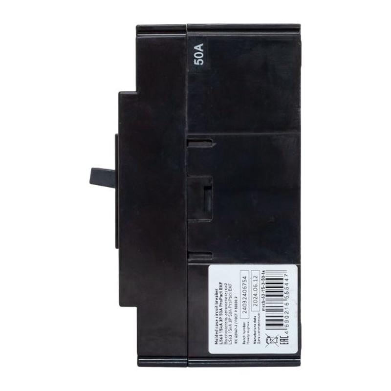 Выключатель автоматический LS63 15кА 3P 50А ProPact | mccb-63-15-3-50-ls | EKF — миниатюра 5